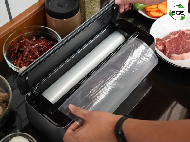 การใช้งานร่วมกับถุงซีลแบบม้วน