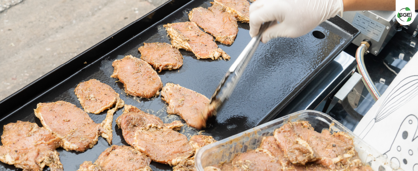 ภาพสินค้าจริง 02 เตาย่างสเต็ก เคลือบเทฟลอน ระบบไฟฟ้า