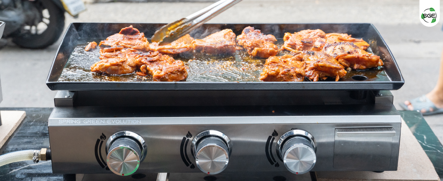 ภาพสินค้าจริง 01 เตาย่างสเต็ก เคลือบเทฟลอน ระบบแก๊ส ภาพสินค้าจริง 01 เตาย่างสเต็ก เคลือบเทฟลอน ระบบแก๊ส