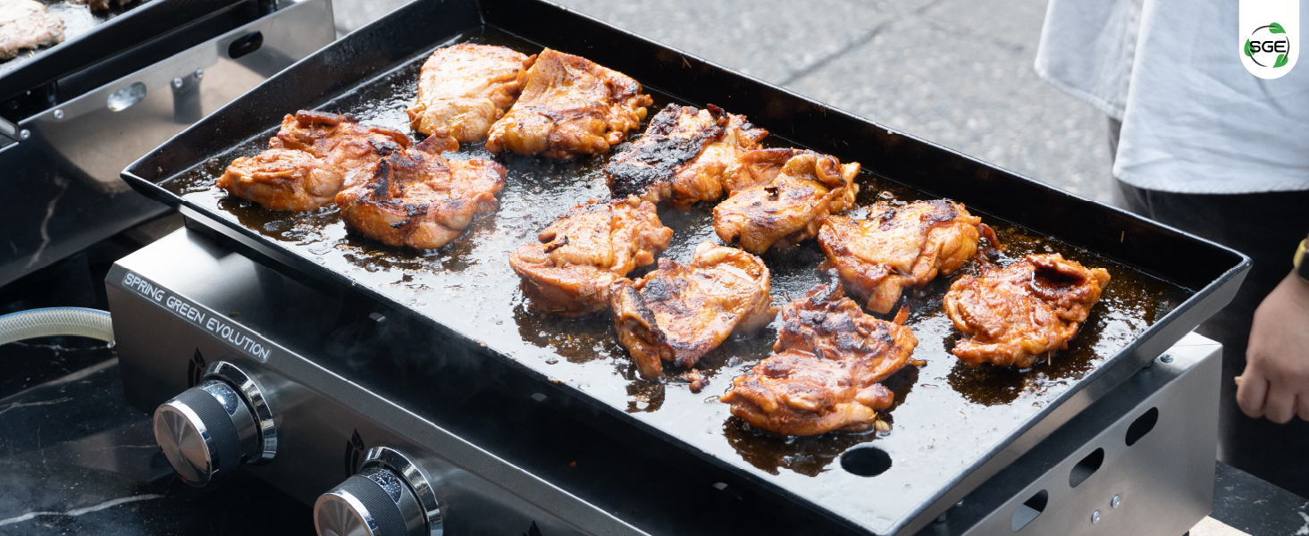 ภาพสินค้าจริง 02 เตาย่างสเต็ก เคลือบเทฟลอน ระบบแก๊ส ภาพสินค้าจริง 02 เตาย่างสเต็ก เคลือบเทฟลอน ระบบแก๊ส