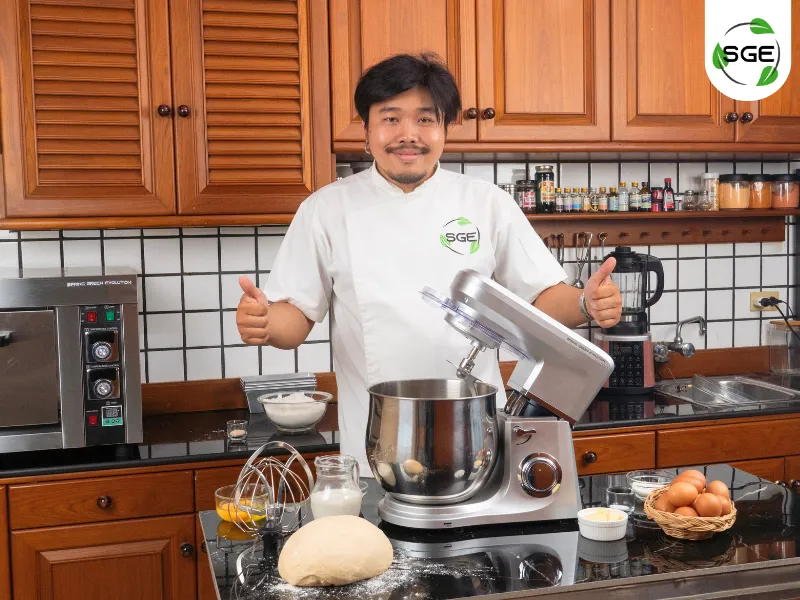 เตรียมอุปกรณ์สำหรับการทำเบเกอรี่