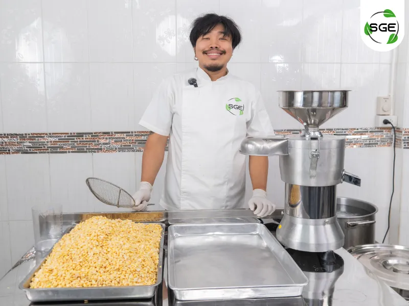 อุปกรณ์ขายน้ำเต้าหู้