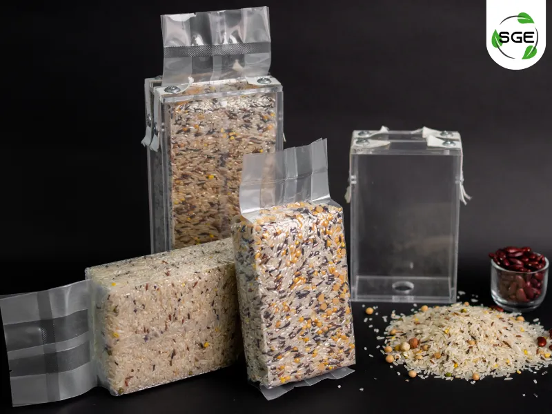 ถุงซีลสูญญากาศ จีบข้าง