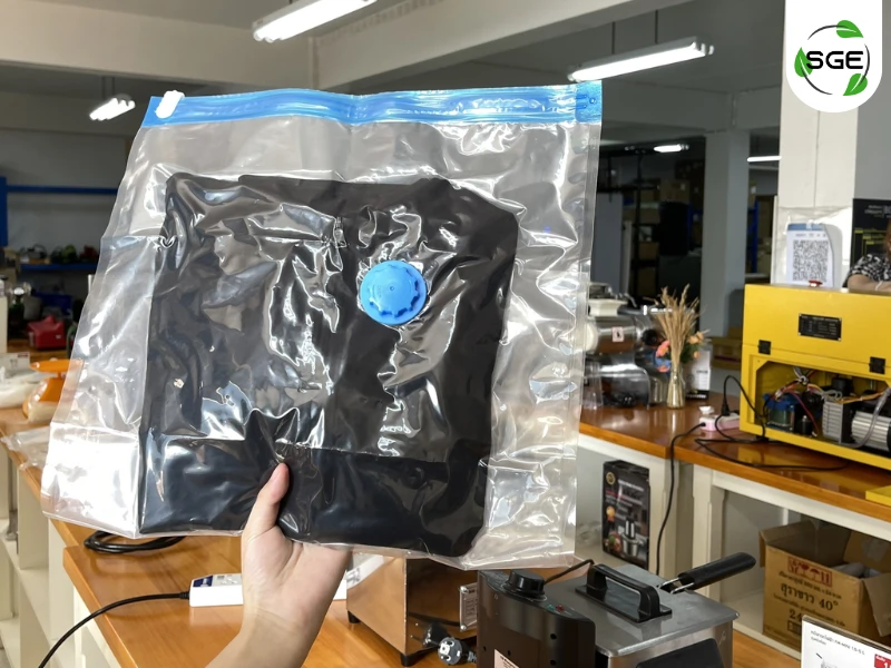 ถุงซีลสูญญากาศสำหรับจัดเก็บเสื้อผ้า/สิ่งของ