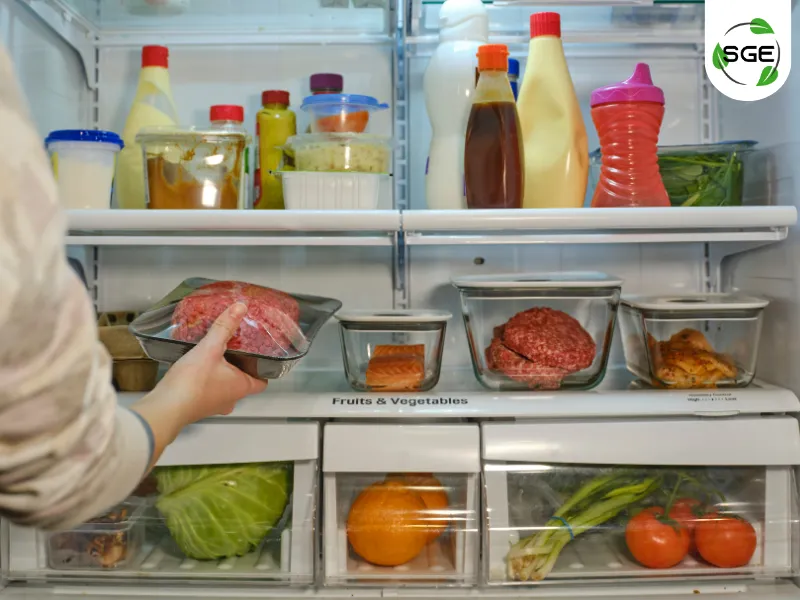 ละลายอาหารแช่แข็ง ในตู้เย็น