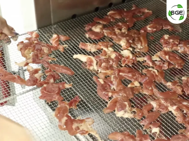 วิธีการใช้งาน ตู้อบลมร้อน GE นำวัตถุดิบเข้าตู้อบ