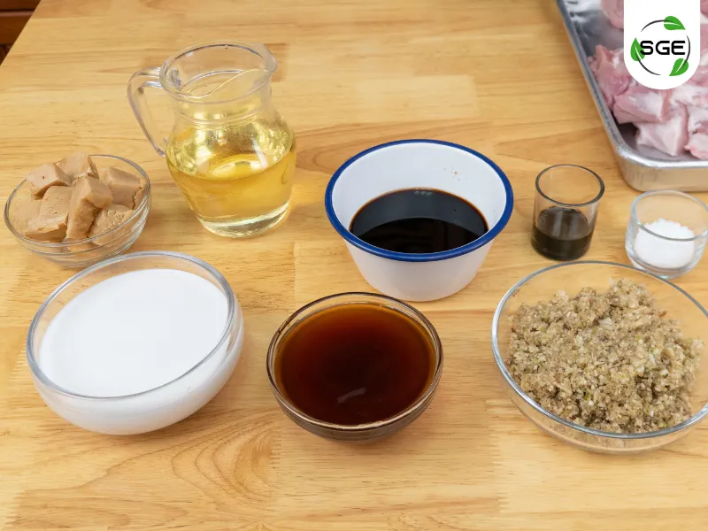 วิธีทำ หมูปิ้ง ขั้นตอนการทำน้ำหมัก