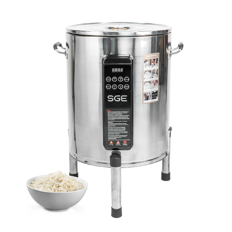 หม้อหุงข้าวขนาดใหญ่ หม้อหุงข้าวเชิงพาณิชย์ ขนาด 45 ลิตร (แบบเช็ดน้ำ)