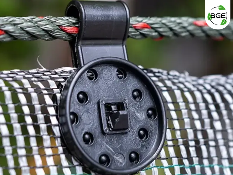 อุปกรณ์ที่ใช้ติดตั้งสแลนกันแดด ตัวล็อคสแลน