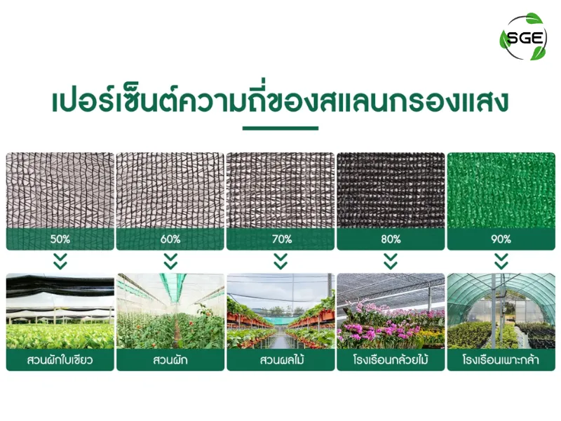 ความถี่เปอร์เซ็นต์สแลนกันแดด