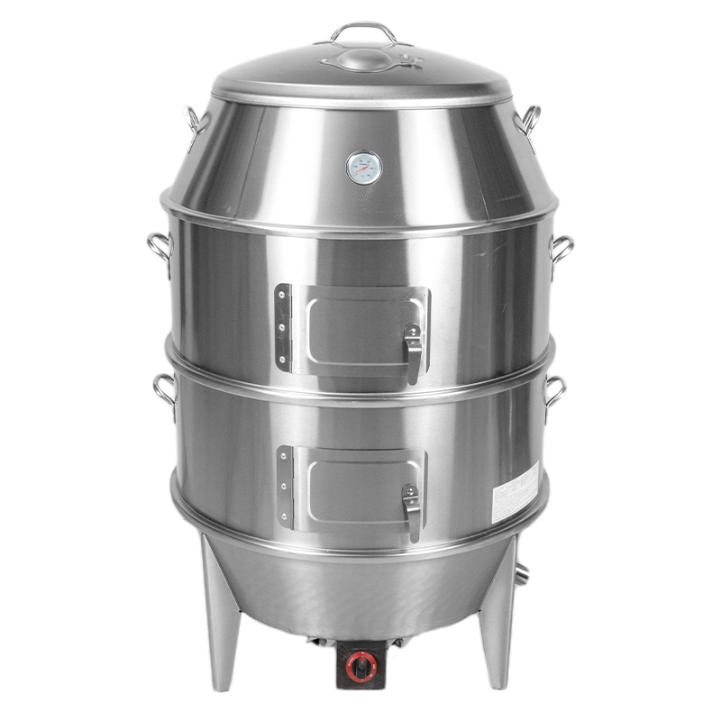 เตาอพอลโล เตาอบเป็ดย่าง เพิ่มตะแกรงย่าง 3 ชั้น ย่างได้เยอะจุใจ รองรับแก๊สและถ่าน