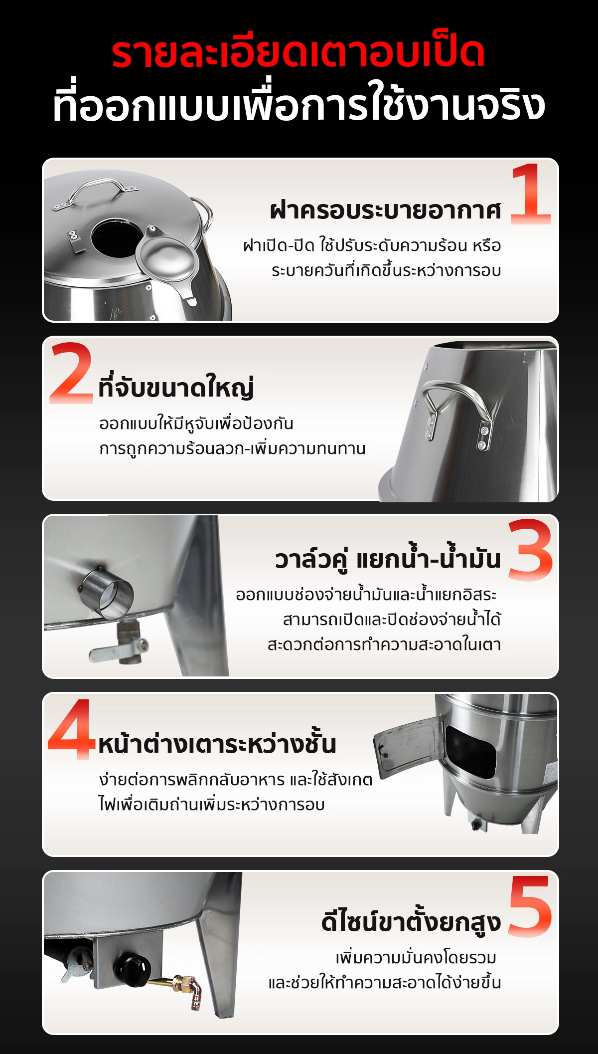 รายละเอียดเตาอพอลโล เตาอบเป็ดย่าง รายละเอียดเตาอพอลโล เตาอบเป็ดย่าง