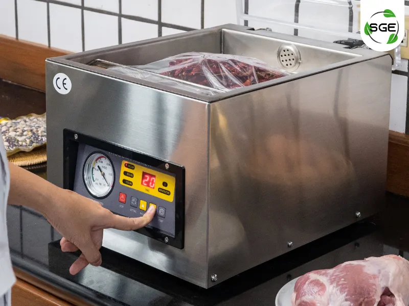 เครื่องซีลสูญญากาศ แบบห้องสุญญากาศ (Chamber Vacuum Sealer)