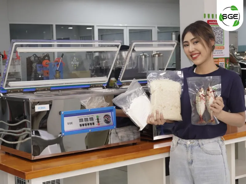 เครื่องซีลสูญญากาศอุตสาหกรรม ต่างจากรุ่นทั่วไปอย่างไร