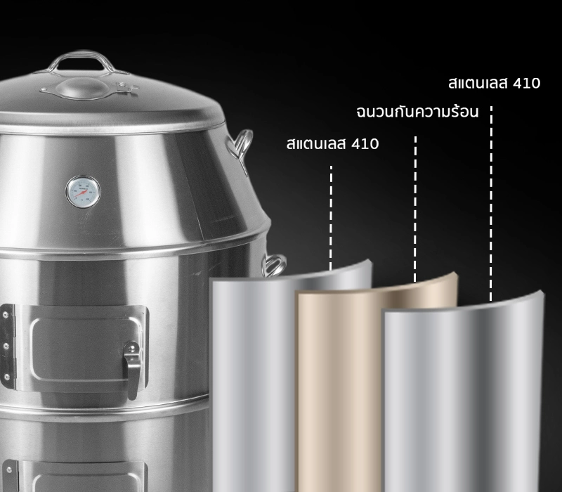 เตาอพอลโล SGE ถังเตาอบสแตนเลสหนา 3 ชั้น ทนทาน ไม่รั่วซึม ใช้งานได้ยาว เตาอพอลโล SGE ถังเตาอบสแตนเลสหนา 3 ชั้น ทนทาน ไม่รั่วซึม ใช้งานได้ยาว