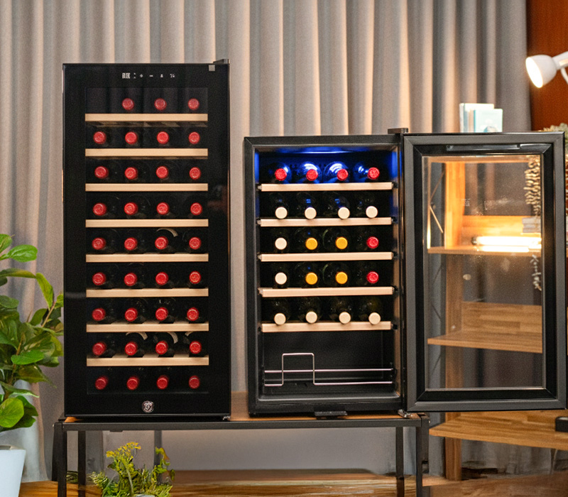 ตู้แช่ไวน์ รองรับขวดไวน์ 12-98 ขวด ตู้แช่ไวน์ รองรับขวดไวน์ 12-98 ขวด