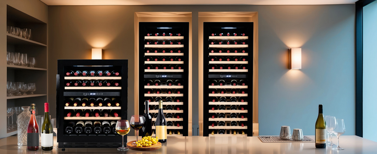 ตู้แช่ไวน์แบบ Dual Zone สำหรับไวน์หลายประเภท ตู้แช่ไวน์แบบ Dual Zone สำหรับไวน์หลายประเภท