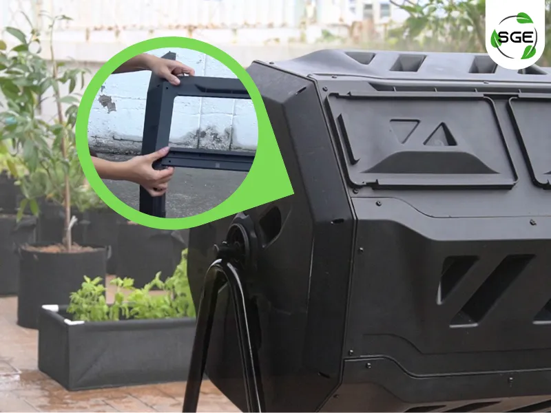 วิธีการประกอบ ถังหมักเศษอาหาร CB160 ขั้นตอนที่1