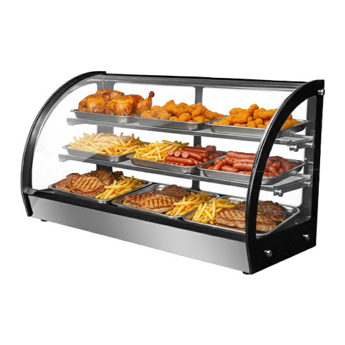 ตู้โชว์อุ่นอาหาร ระบบฮีตเตอร์