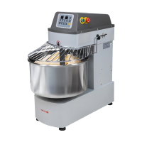 เครื่องนวดแป้ง Spiral Mixer ปรับความเร็วได้ 2 จังหวะ แผงควบคุม Digital (ความจุ 20-60 ลิตร)