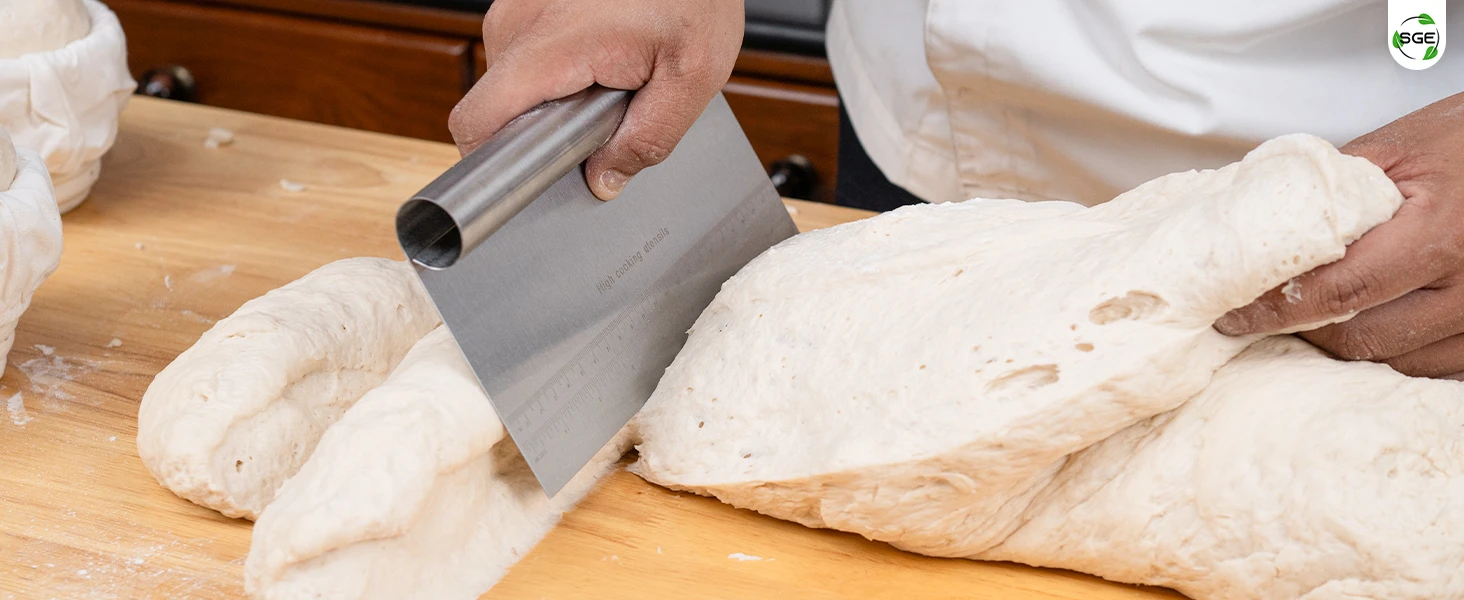 ภาพถ่ายสินค้าจริง มีดตัดแป้ง ที่ตัดแป้ง DCSS ด้านตัดคม