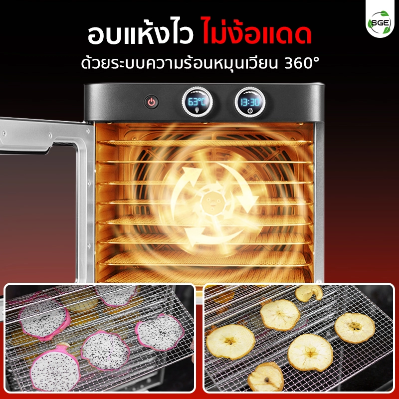 ตู้อบลมร้อน รุ่น DryMaster อบแห้งไว ไม่ง้อแดด