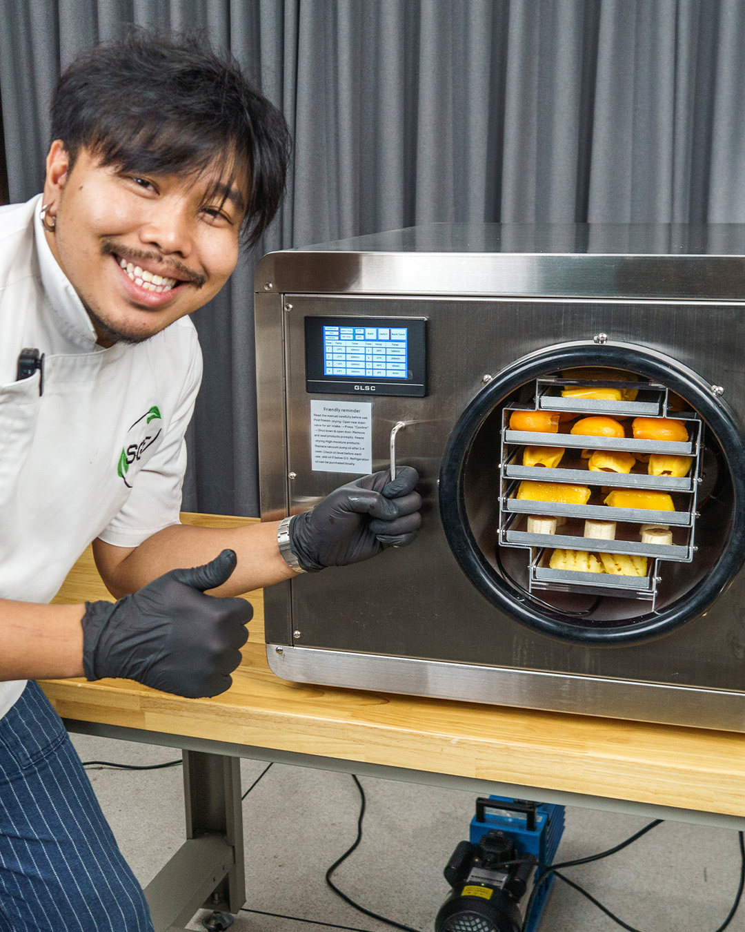 ทดลองใช้งาน เครื่องฟรีซดราย (Freeze Dry)