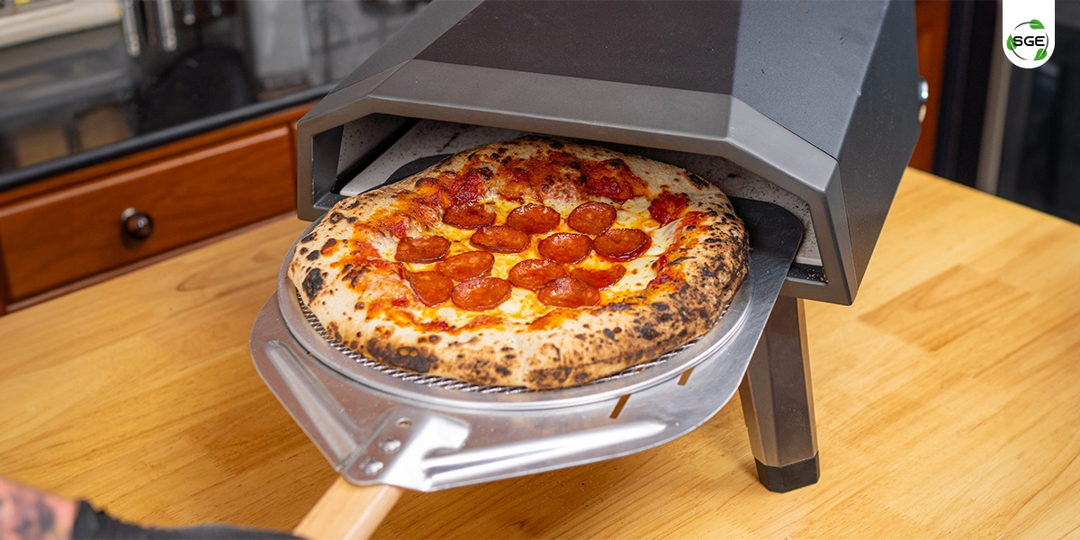 ผลลัพธ์จากการใช้งานจริงของ เตาอบพิซซ่า แบบใช้แก๊ส ของ SGE
