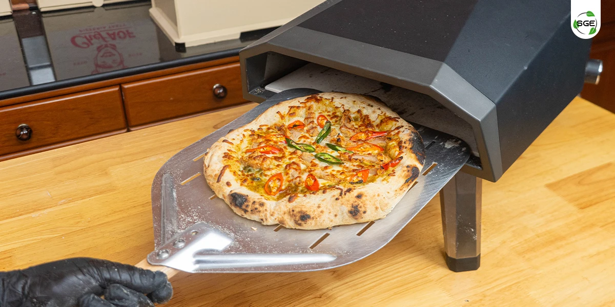 ผลลัพธ์จากการใช้งานจริงของ เตาอบพิซซ่า แบบใช้แก๊ส ของ SGE