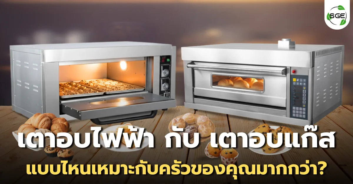เจาะลึก! เตาอบไฟฟ้ากับเตาอบแก๊ส แบบไหนเหมาะกับครัวของคุณมากกว่า?