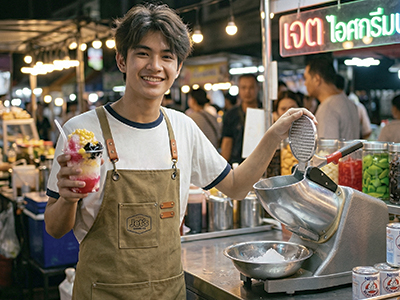 รีวิว เครื่องทำน้ำแข็งใสจากคุณเจต เจ้าของร้านไอศกรีม