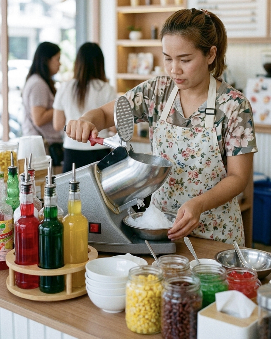 ทดลองใช้งานเครื่องทำนํ้าแข็งใสฟรี! ได้ที่โชว์รูม SGE ทุกสาขา