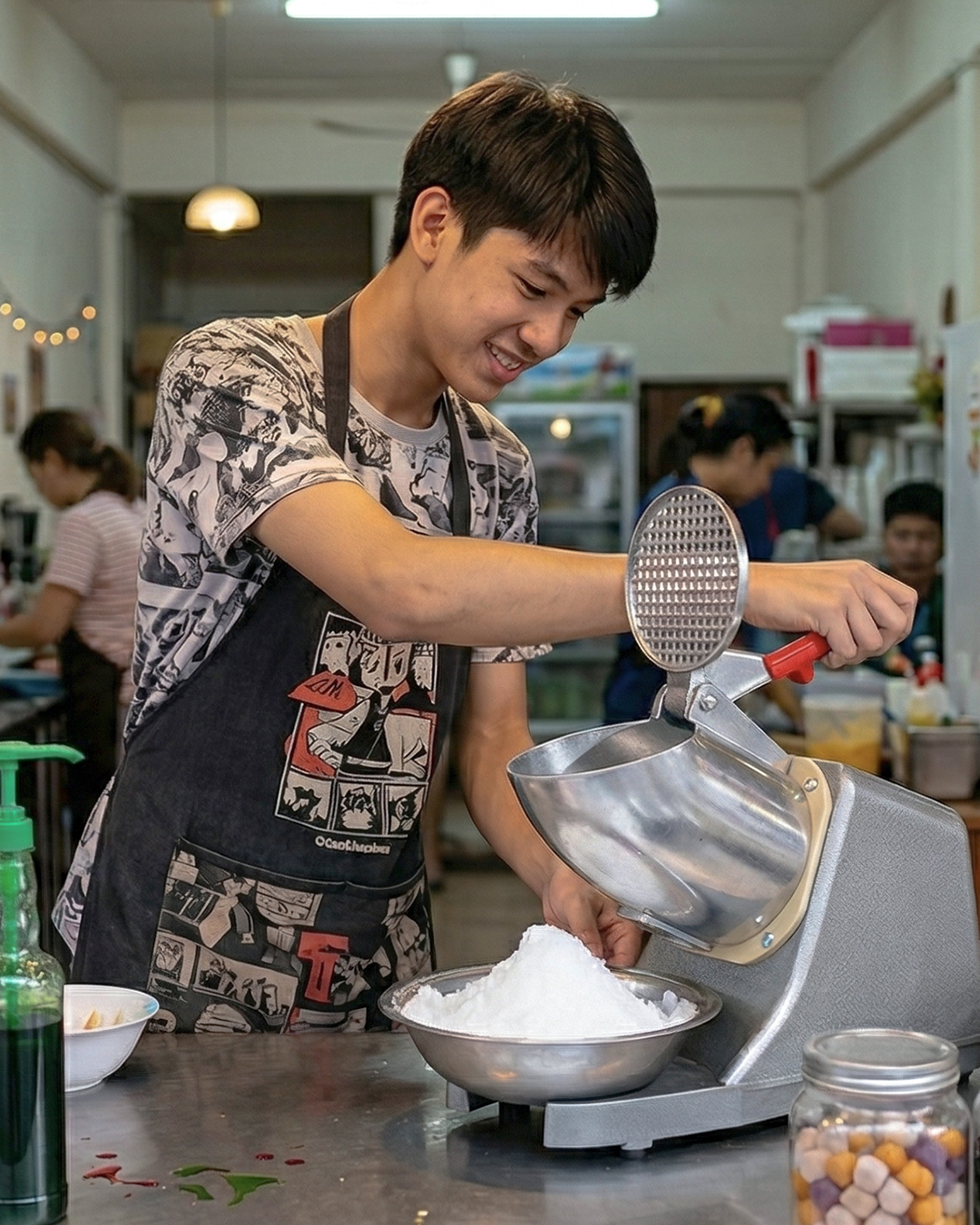 ทดลองใช้งานเครื่องทำนํ้าแข็งใสฟรี! ได้ที่โชว์รูม SGE ทุกสาขา