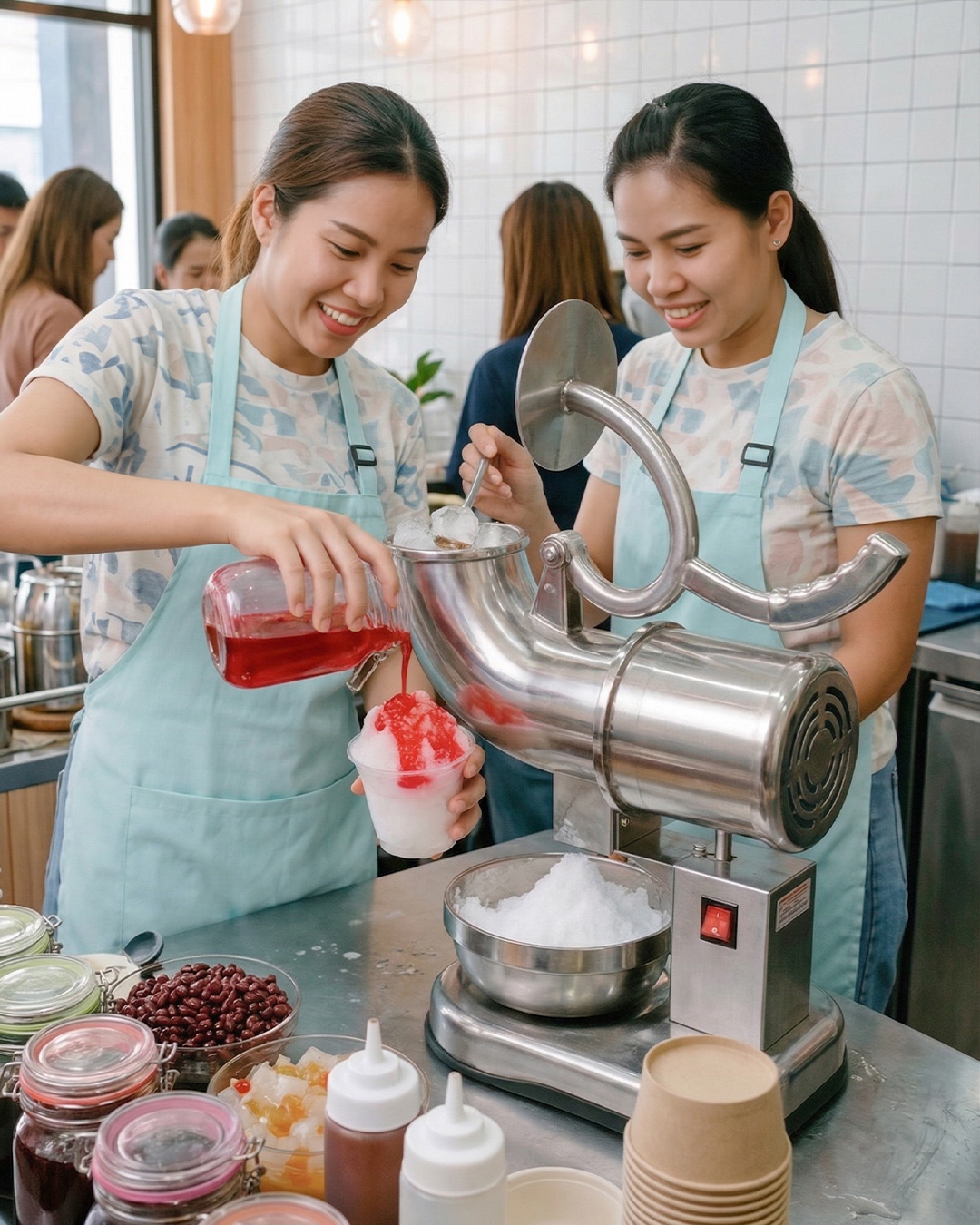 ทดลองใช้งานเครื่องทำนํ้าแข็งใสฟรี! ได้ที่โชว์รูม SGE ทุกสาขา