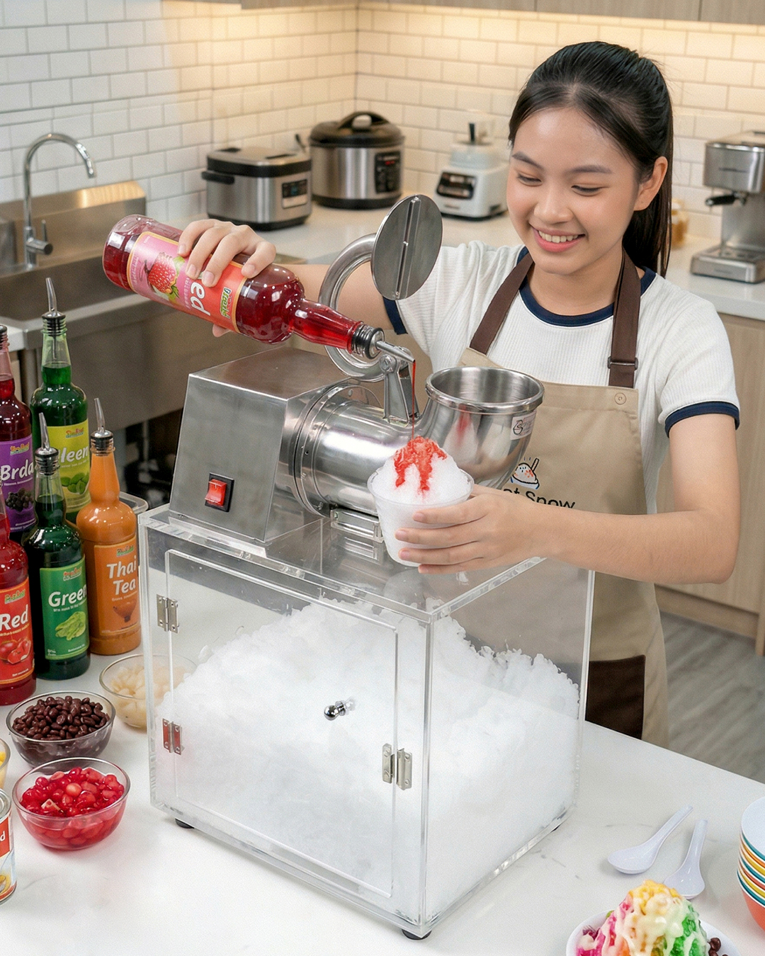 ทดลองใช้งานเครื่องทำนํ้าแข็งใสฟรี! ได้ที่โชว์รูม SGE ทุกสาขา