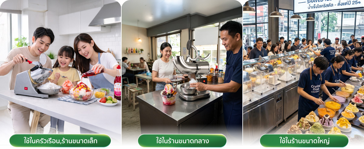 เทคนิคเลือกซื้อเครื่องทำน้ำแข็งใสฉบับมือใหม่ ให้คุ้มค่าที่สุด