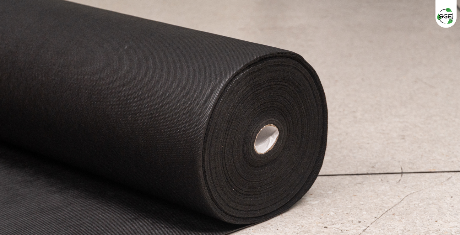 สินค้าจริง ผ้าคลุมดินใยสังเคราะห์ SGE