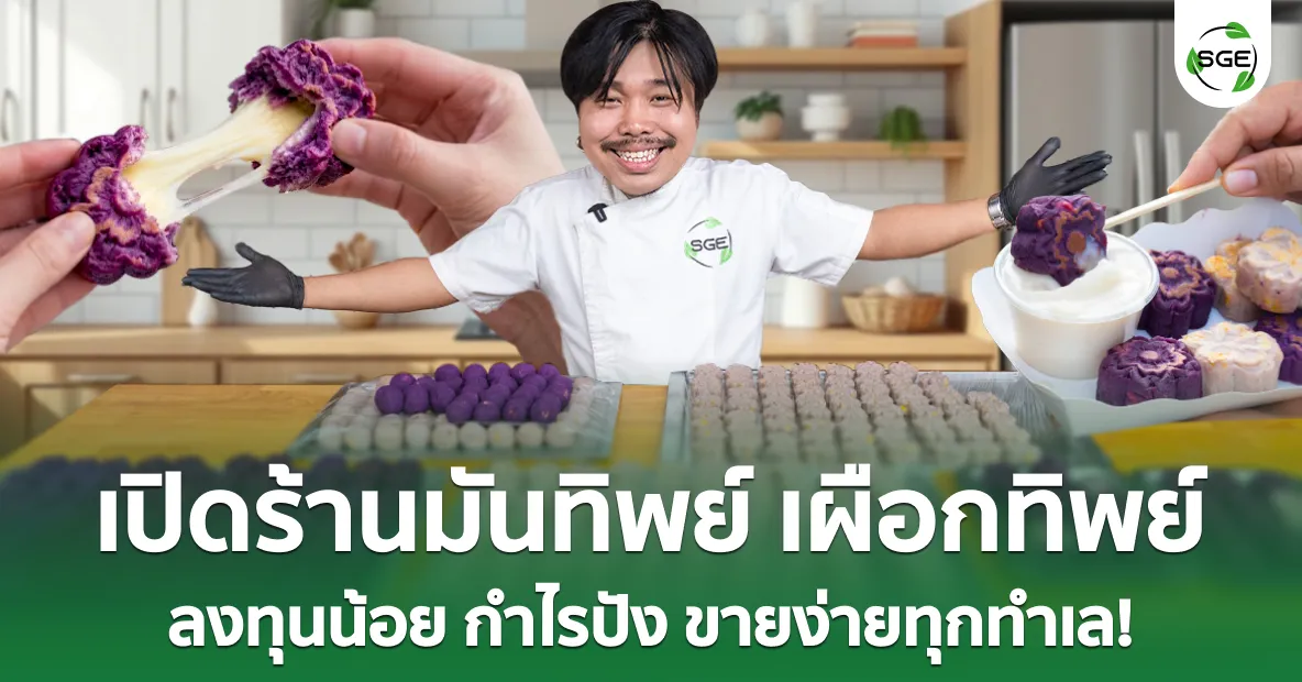 ไอเดียธุรกิจ “เปิดร้านมันทิพย์ เผือกทิพย์” ลงทุนน้อย กำไรปัง ขายง่ายทุกทำเล!
