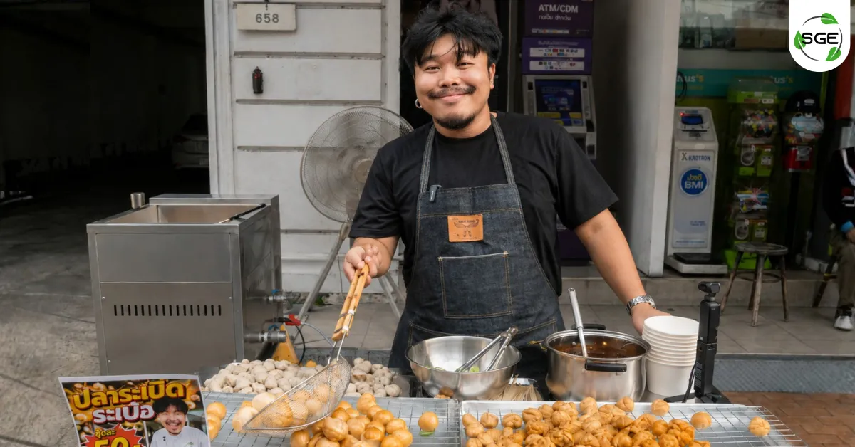 ไอเดียธุรกิจ “เปิดร้านลูกชิ้นปลาระเบิด” ลงทุนคุ้ม กำไรปัง เมนูทานเล่นยอดฮิต! ไอเดียธุรกิจ “เปิดร้านลูกชิ้นปลาระเบิด” ลงทุนคุ้ม กำไรปัง เมนูทานเล่นยอดฮิต!