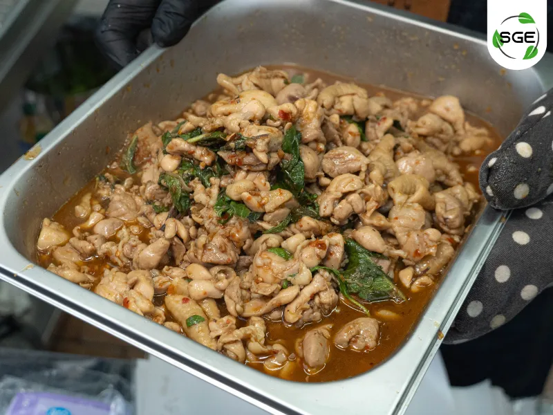 ต้นทุนวัตถุดิบ กะเพราหมู และกะเพราไก่ ต้นทุนวัตถุดิบ กะเพราหมู และกะเพราไก่