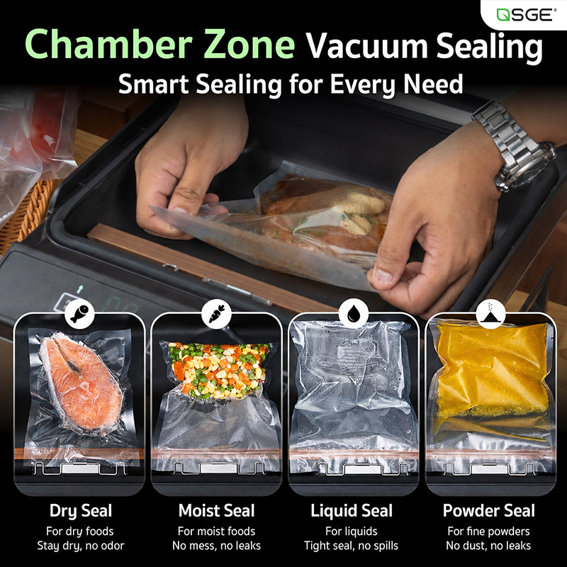 Features of Semi-Industrial Vacuum Sealer VC-CUBE-G2