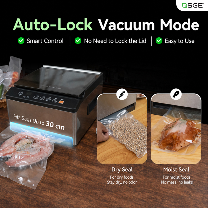 Features of Semi-Industrial Vacuum Sealer VC-CUBE-G2