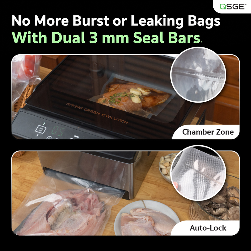 Features of Semi-Industrial Vacuum Sealer VC-CUBE-G2