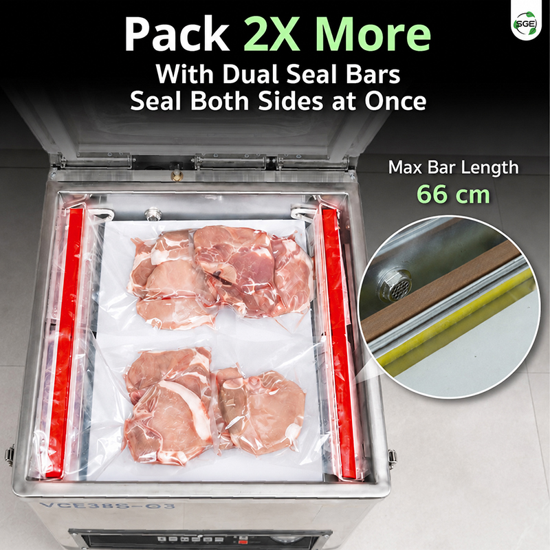 Chamber vacuum sealer, model VCE-G3