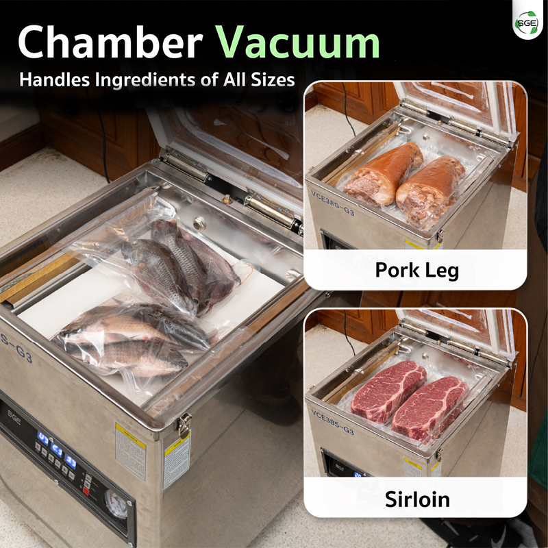 Chamber vacuum sealer, model VCE-G3