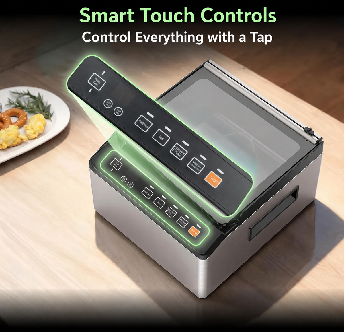 Features of Semi-Industrial Vacuum Sealer VC-CUBE-G2