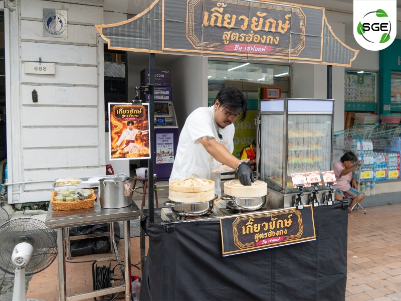 ขั้นตอนการเปิดร้านเกี๊ยวหมูไส้ทะลัก ขั้นตอนที่ 1