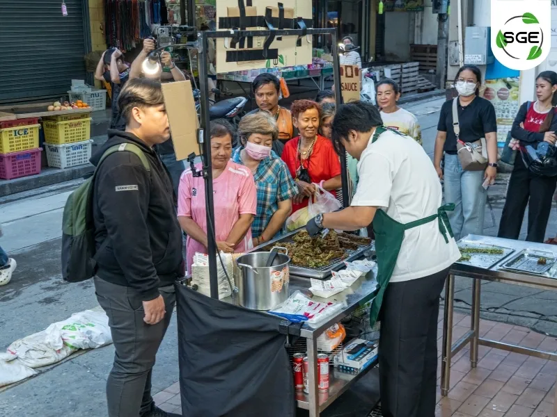 เปิดขายจริงและจัดเตรียมหน้าร้านให้พร้อม ขั้นตอนการเปิดร้าน กุยช่ายทอด