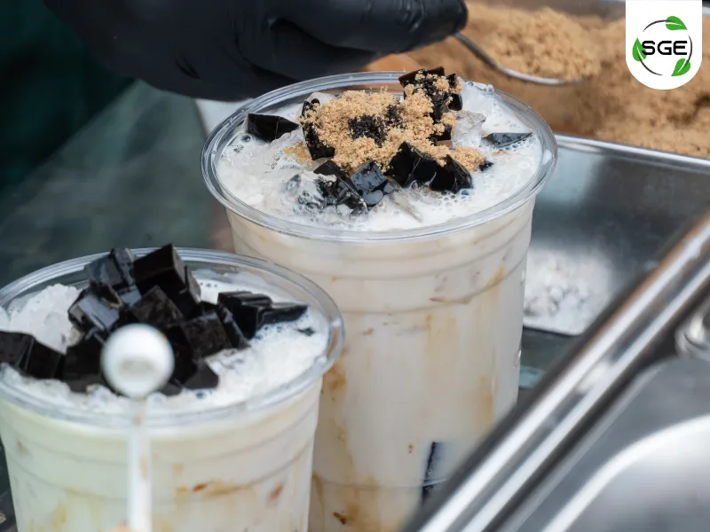 18092026-grass-jelly-with-fresh-milk-shop-04 ขั้นตอนที่ 3 ทดลองและพัฒนาสูตร