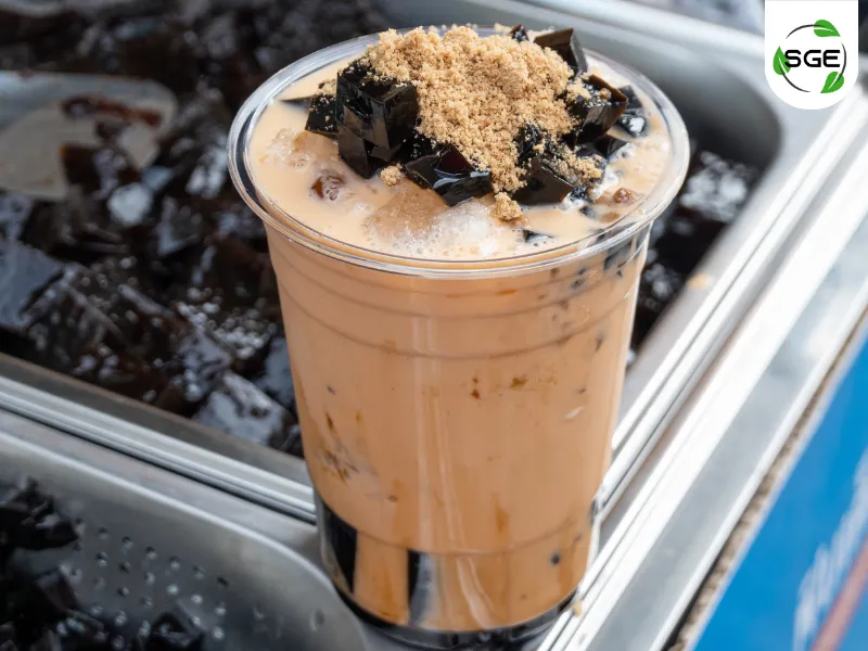 18092026-grass-jelly-with-fresh-milk-shop-5 ต้นทุนวัตถุดิบนมสดชาไทย (สูตรสำหรับ 87 แก้ว)